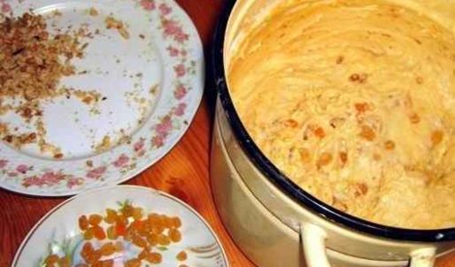 кулич пасхальный с мартини