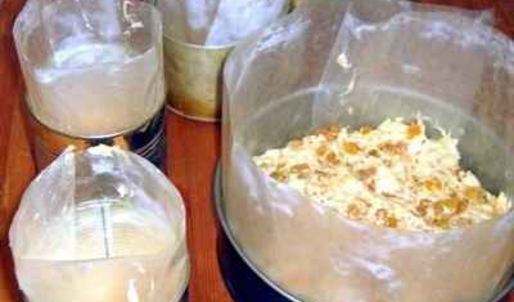 кулич пасхальный с мартини