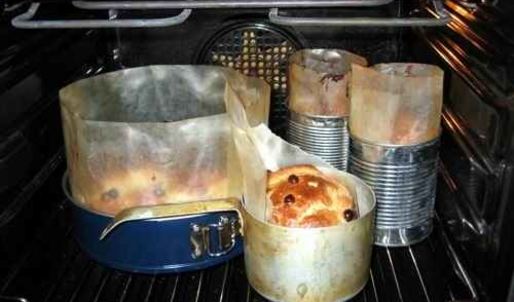 кулич пасхальный с мартини