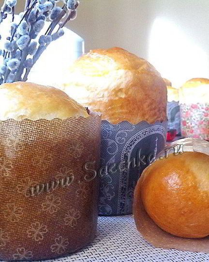 Рецепт кулича заварного