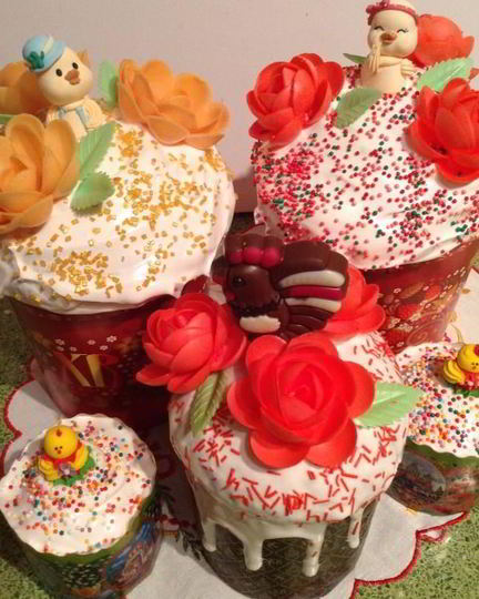 Рецепт куличей на александрийском тесте