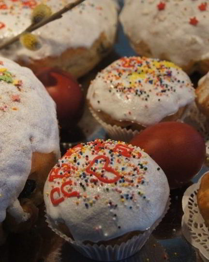 Рецепт куличей на кефире