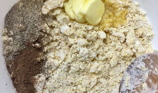 необычный шоколадный кулич