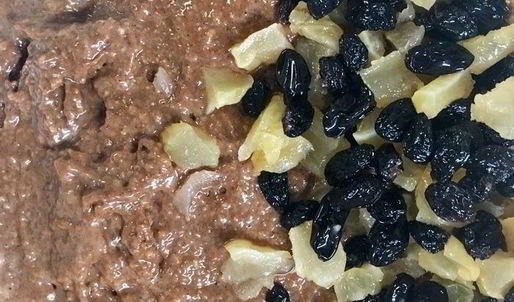 необычный шоколадный кулич