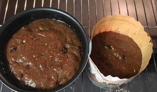 необычный шоколадный кулич