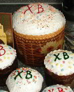 Пасха из венского теста