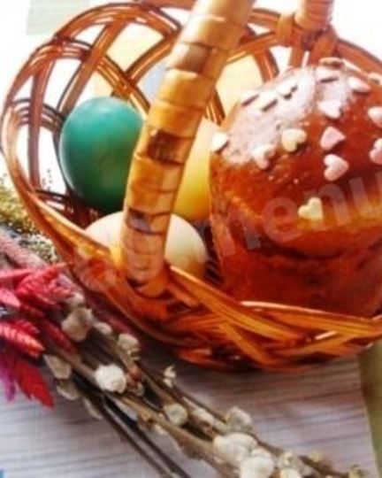 Рецепт пасхи простой с изюмом
