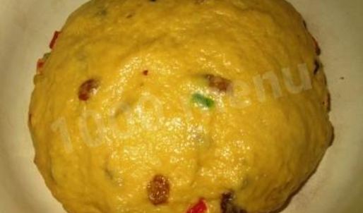 пасха простая с изюмом