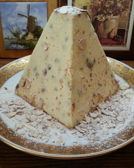 Рецепт пасхи царской вареной