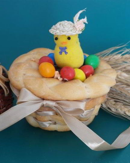 Рецепт пасхальной корзинки