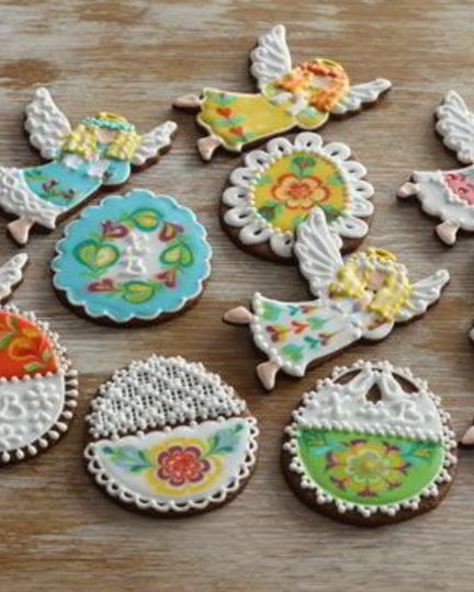 Рецепт пасхальных печений с глазурью