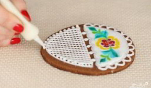 пасхальные печенья с глазурью