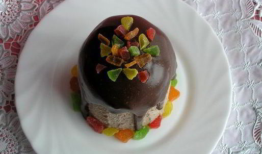 шоколадная творожная пасха