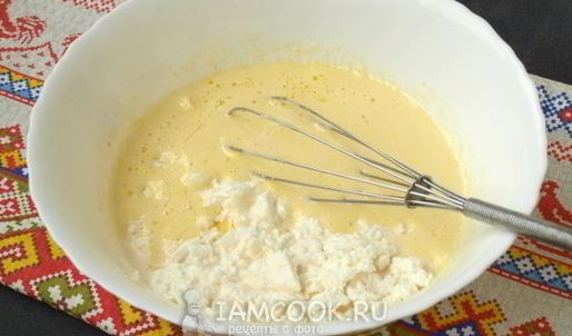 творожный кулич без дрожжей