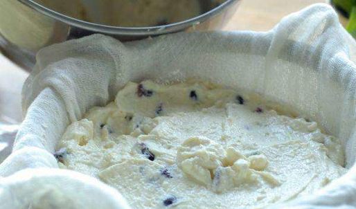 творожный кулич на пасху