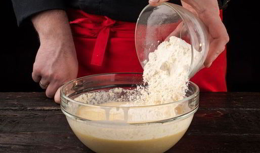 творожный кулич с курагой