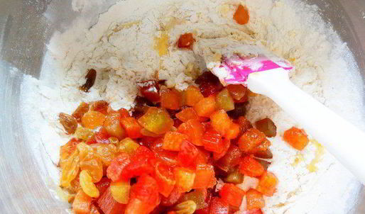 тыквенный кулич с лавандовой сливочной глазурью