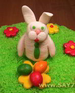 Украшение торта Пасхальный