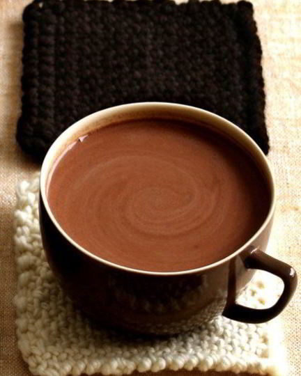 Рецепт сливочного горячего шоколада