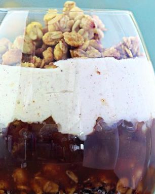 Слоеный яблочный десерт