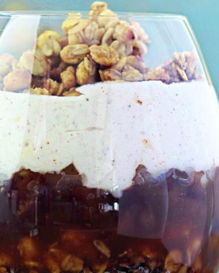 Рецепт слоеного яблочного десерта