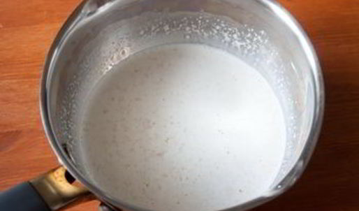 сметанное желе с орехами