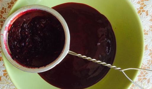 сорбет из свежих ягод и зефира