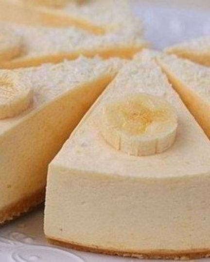 Рецепт бананового чизкейка с сырным суфле