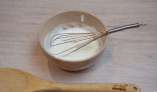 кабачковое суфле с индейкой под грибным соусом