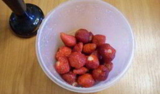 клубничное суфле