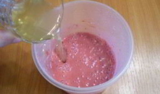 клубничное суфле