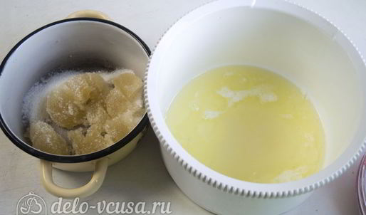 клубничный торт-суфле