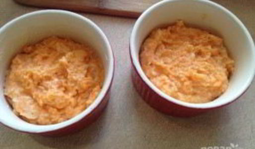 морковно-шпинатное суфле