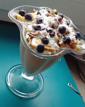 Низкокалорийное творожное суфле