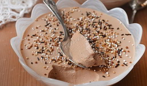 шоколадно-кофейное суфле