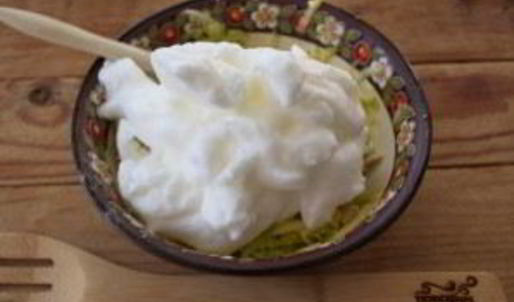 суфле из кабачков с грибным соусом