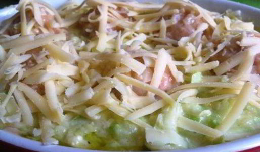 суфле из кабачков с куриными фрикадельками