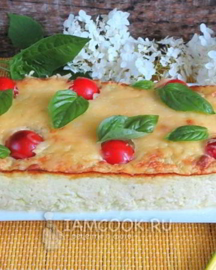 Рецепт суфле из кабачков