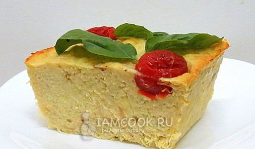 суфле из кабачков