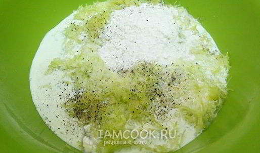 суфле из кабачков