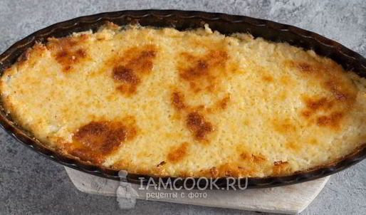 суфле из камбалы