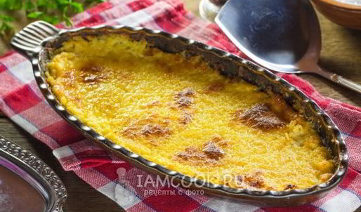 суфле из камбалы