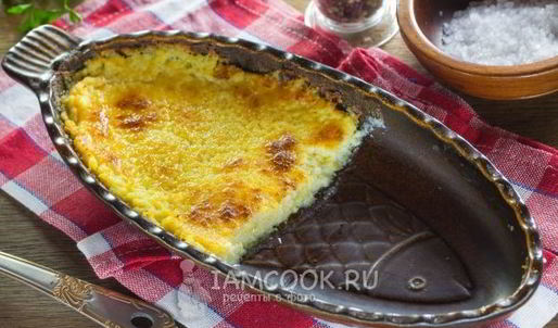 суфле из камбалы