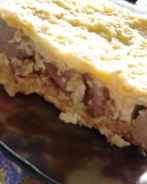 Суфле из куриной печени в вафельных коржах