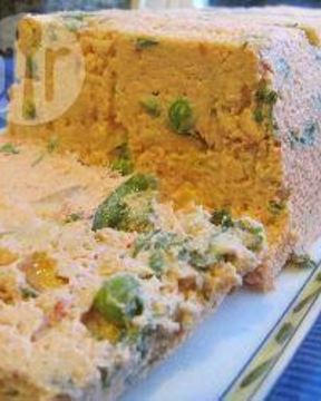 Суфле из лосося со сливками