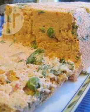 Суфле из лосося со сливками