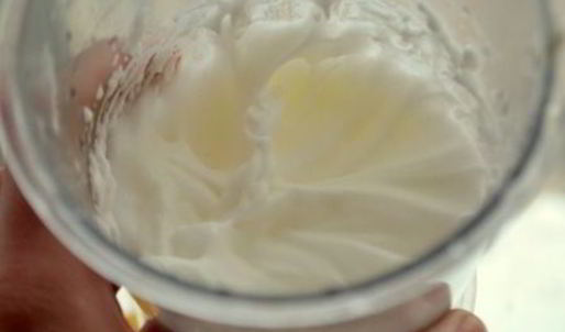 суфле из поленты с вешенками