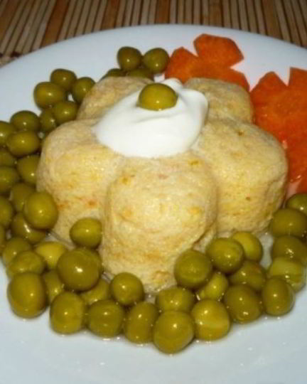 Рецепт суфле из рыбы на пару