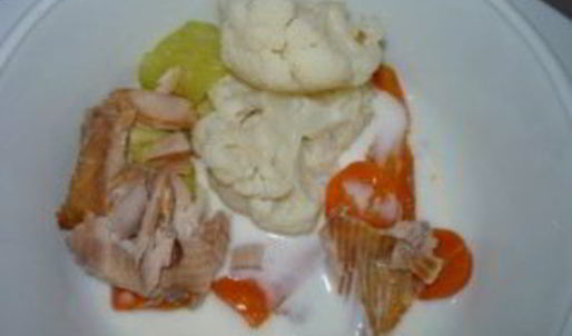 суфле из рыбы на пару