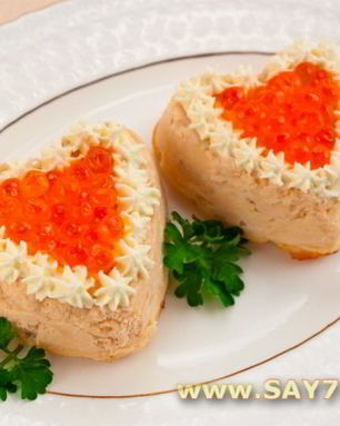 Суфле из семги